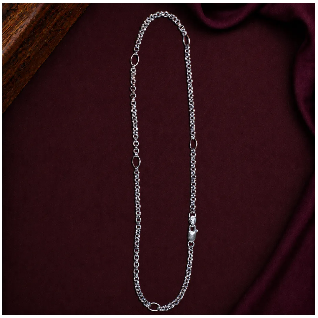 Virat silver chain